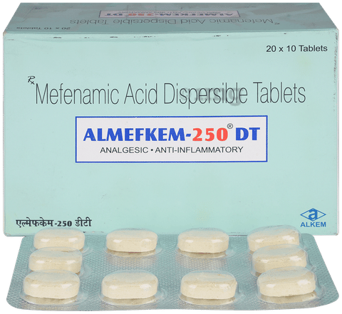 Almefkem 250mg Tablet image