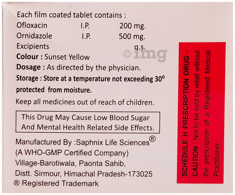 NIOLOX-OZ Tablet image NIOLOX-OZ Tablet image