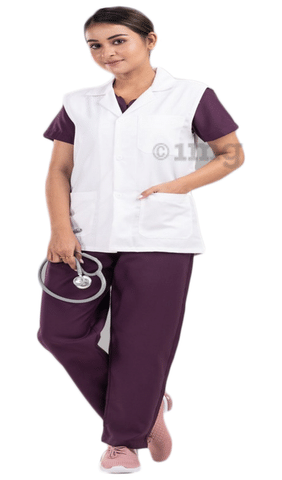 White Plain Nurses Uniform at best price in Ludhiana