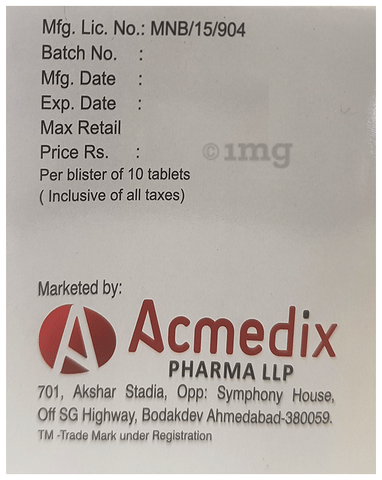 Acvilda-M 1000mg/50mg Tablet image Acvilda-M 1000mg/50mg Tablet image