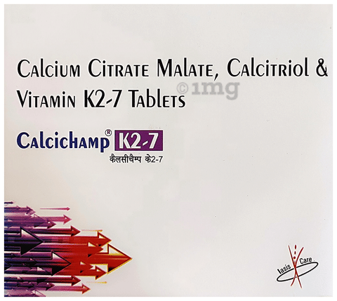 Calcichamp K2 7 Tablet image Calcichamp K2 7 Tablet image