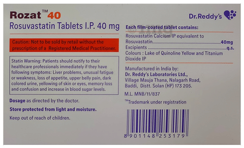 RozaT 40 Tablet image RozaT 40 Tablet image