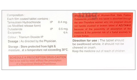 Azutam D Tablet MR image Azutam D Tablet MR image