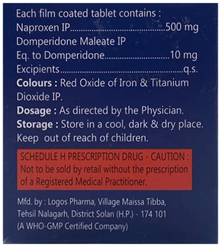 Naprosafe-D 500 Tablet image Naprosafe-D 500 Tablet image