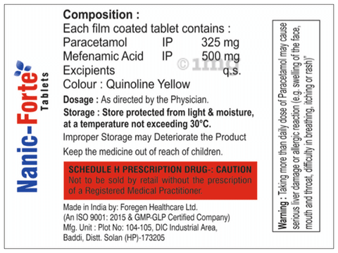Nanic-Forte Tablet