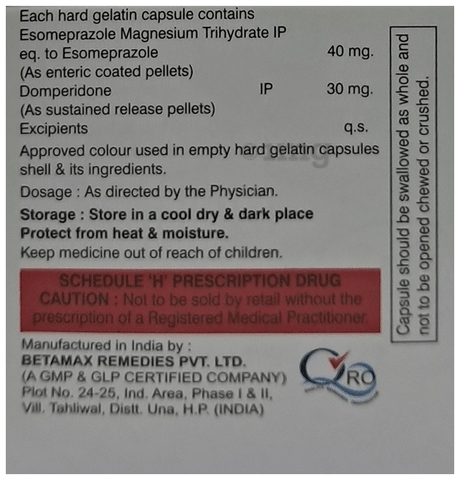 Esoprax-D Capsule SR image