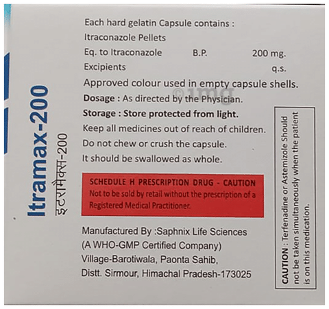 Itramax 200 Capsule