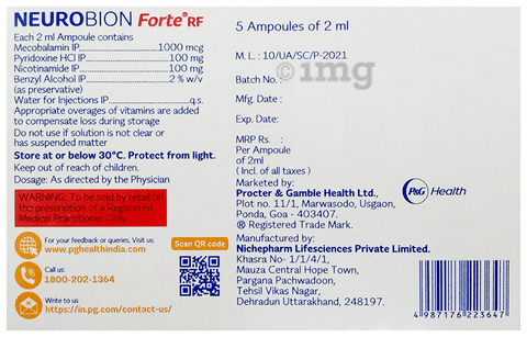 Neurobion RF Forte Injection