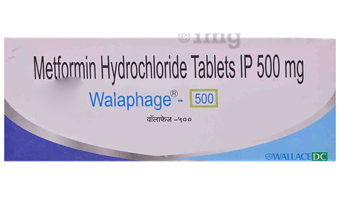 Walaphage 500 Tablet image