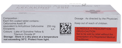 Cefakind 250 Tablet image