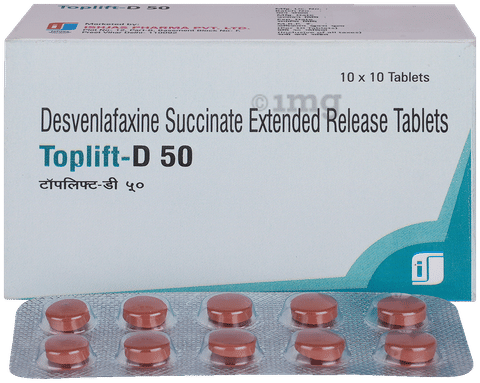 Toplift D 50mg Tablet image Toplift D 50mg Tablet image