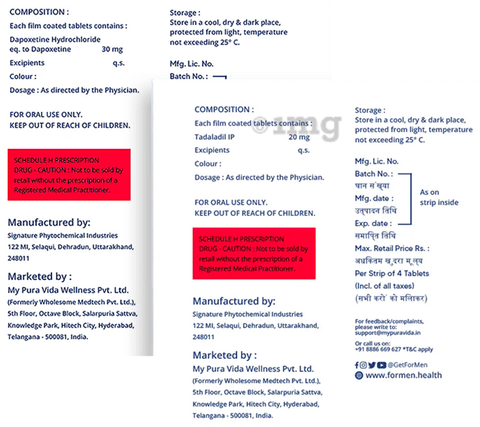 ForMen Advanced Performance Kit image