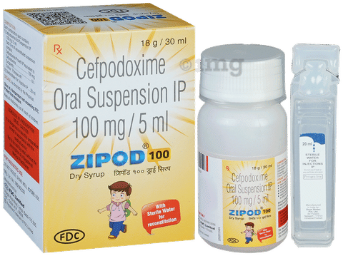 Zipod 100mg/5ml Dry Syrup image Zipod 100mg/5ml Dry Syrup image