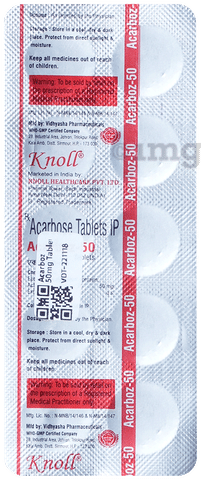 Acarboz 50mg Tablet image