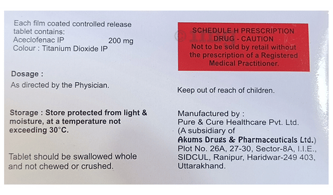 Zeroage 200 CR Tablet image