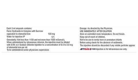 Aftron S 100 Injection image
