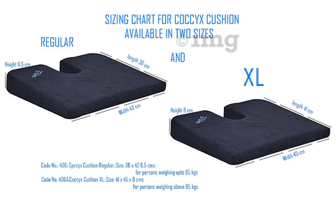 Coccyx Cushion Tailbone Pain Seat Pillow - Salo Orthotics