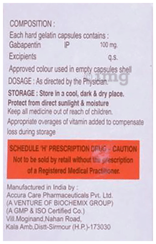 Gabceon 100 Capsule image