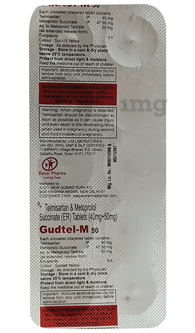 Gudtel-M 50 Tablet ER image