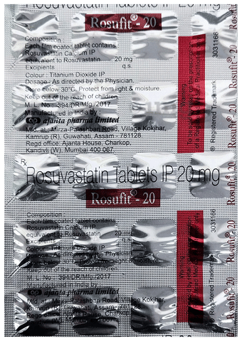 Rosufit 20 Tablet image Rosufit 20 Tablet image