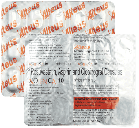 Xoten C 10mg/75mg Capsule