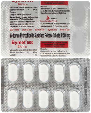 Bymet 500mg Tablet