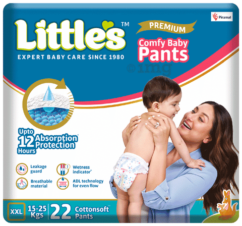 Buy Pampers Baby Diaper  Pants Medium 712 kg Soft Cotton Soaks up to  12 Hours Online at Best Price of Rs 165344  bigbasket