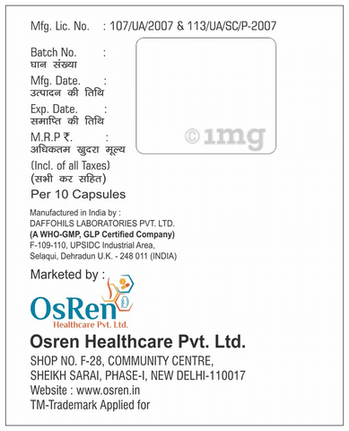 Rendulox 20 Capsule DR image