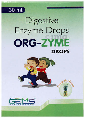 Org-Zyme Oral Drops Pineapple 1