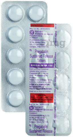preGAlin SR 150 Tablet image