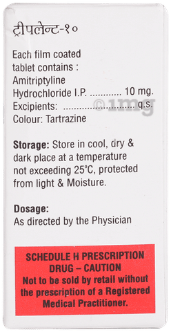 Triplent 10mg Tablet image