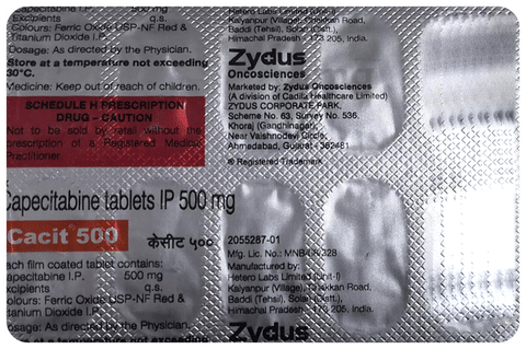 Cacit 500mg Tablet image