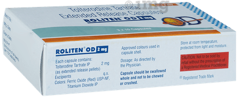 Roliten OD 2mg Capsule ER image Roliten OD 2mg Capsule ER image