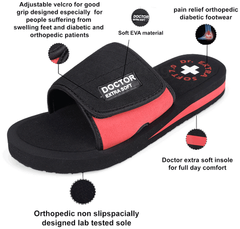 Doctor Extra Soft D 52 Flipflops and House Slippers for Women s