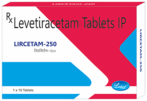 Lircetam 250mg Tablet image