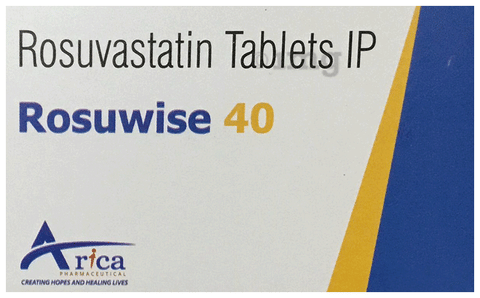 Rosuwise 40 Tablet image Rosuwise 40 Tablet image