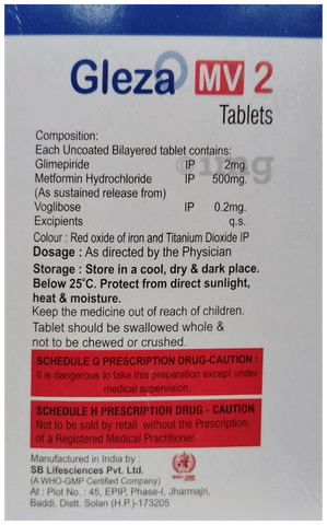 Gleza MV 2 Tablet SR image