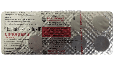 Cipradep 5 Tablet image Cipradep 5 Tablet image