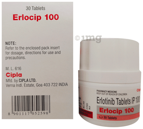 Erlocip 100 Tablet image