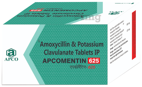 Apcomentin 625 Tablet image Apcomentin 625 Tablet image