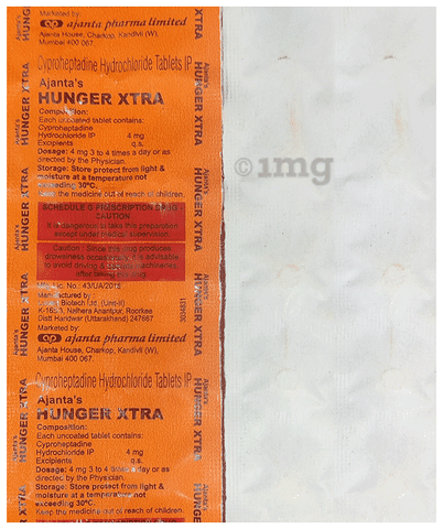 Hunger Xtra Tablet image