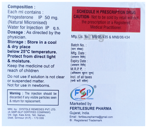 Fsprogest AQ 50 Injection image