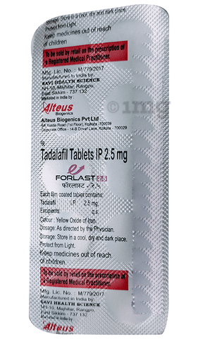 Forlast 2.5mg Tablet
