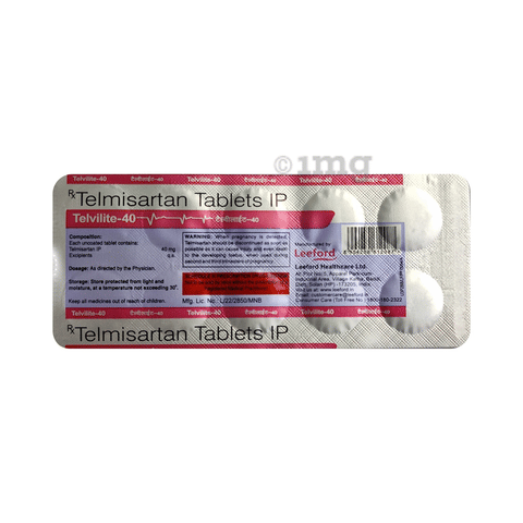 TelViLite 40mg Tablet image TelViLite 40mg Tablet image