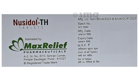 Nusidol-TH Tablet image