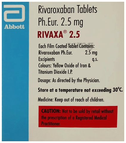 Rivaxa 2.5mg Tablet