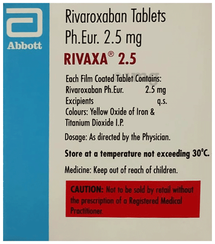 Rivaxa 2.5mg Tablet image