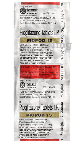 Piopod 15 Tablet image