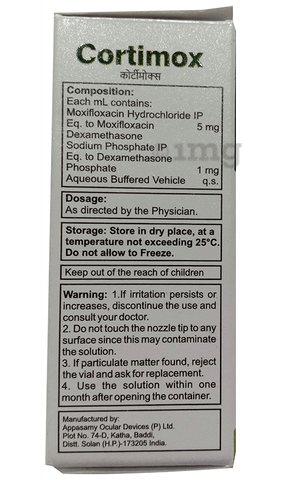 Cortimox Eye Drop image