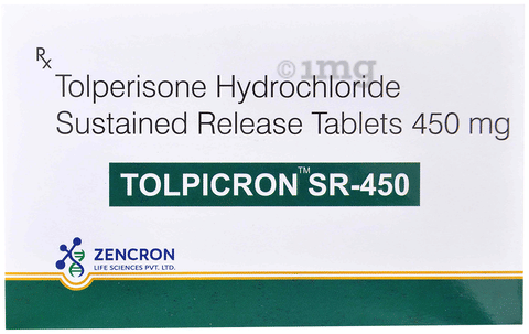 Tolpicron SR 450 Tablet image Tolpicron SR 450 Tablet image